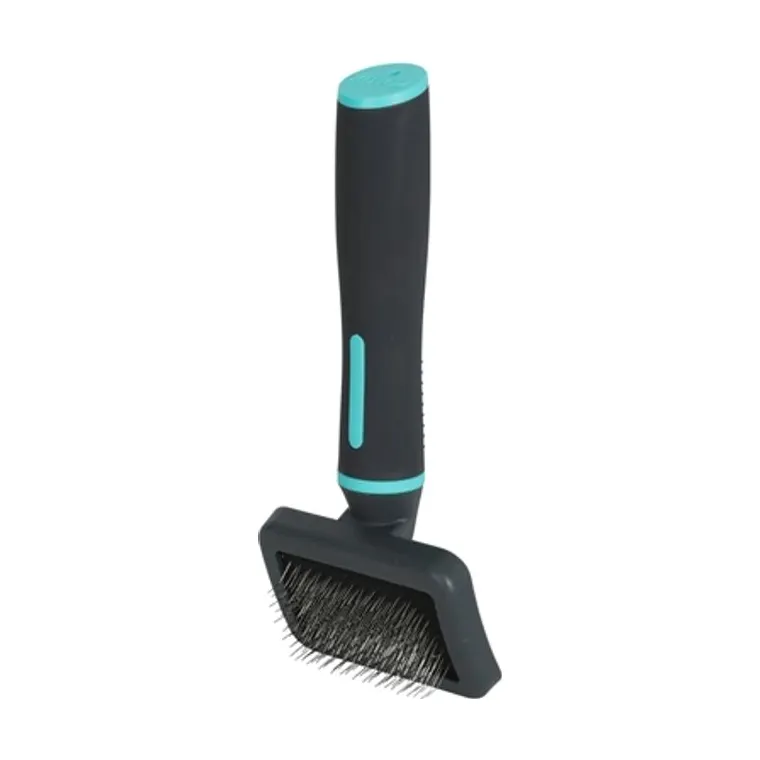 Zolux Anah Slicker Brush S black, 17 × 7.5 cm