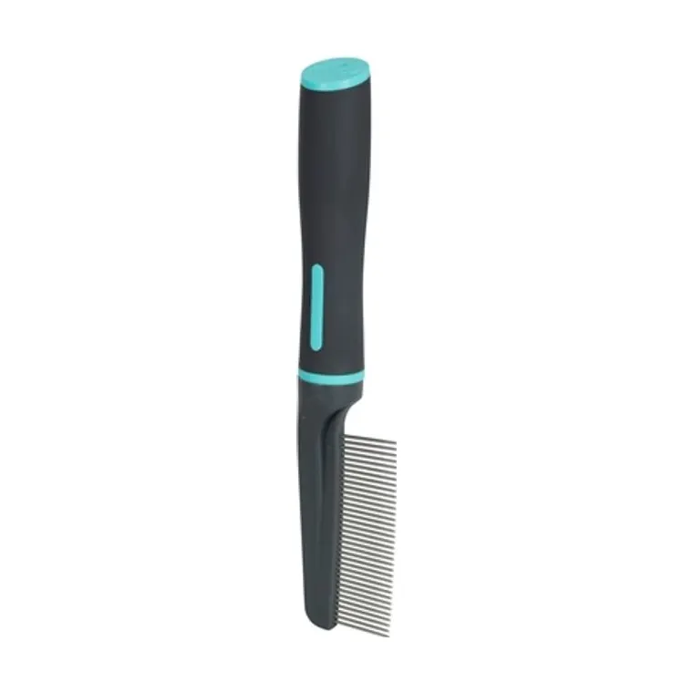 Zolux Anah Comb Medium Teeth black/blue, 22 cm