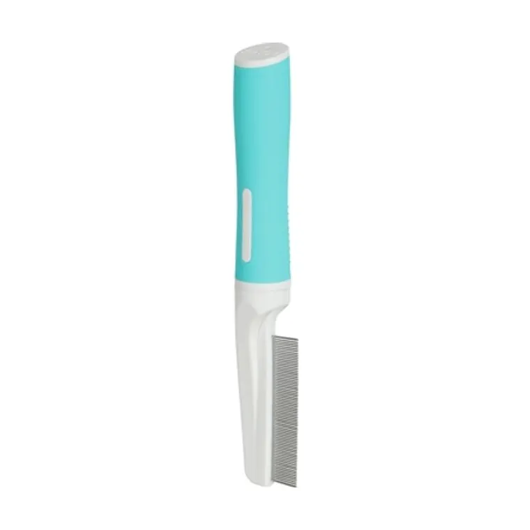 Zolux Anah Flea Comb Puppy blue, 20 cm