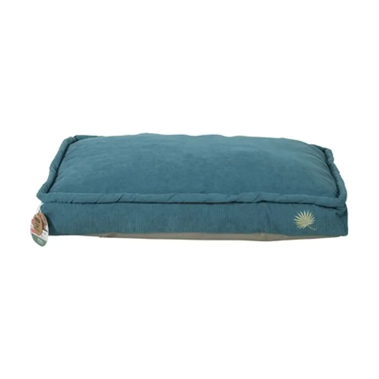 Zolux hondenkussen Toscane hoekig gerecycled vulling, blauw, 70 x 50 x 14 cm