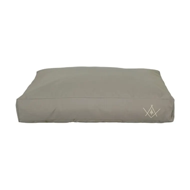 Zolux hondenkussen 4 Seasons waterafstotend polyester hoekig, khaki, 91 x 60 x 23 cm