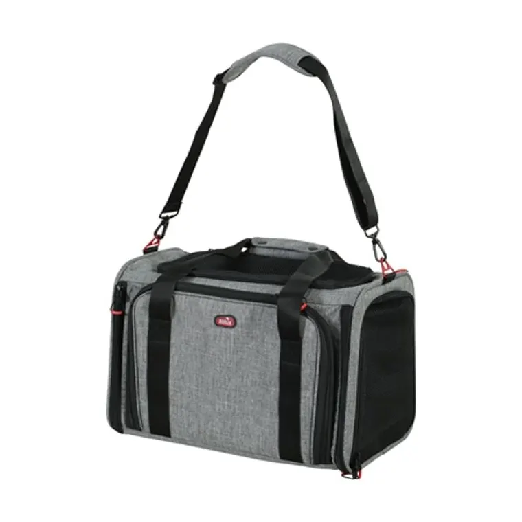 Zolux Carrier Fabric grey, <6 kg 50 × 43 × 26.5 cm