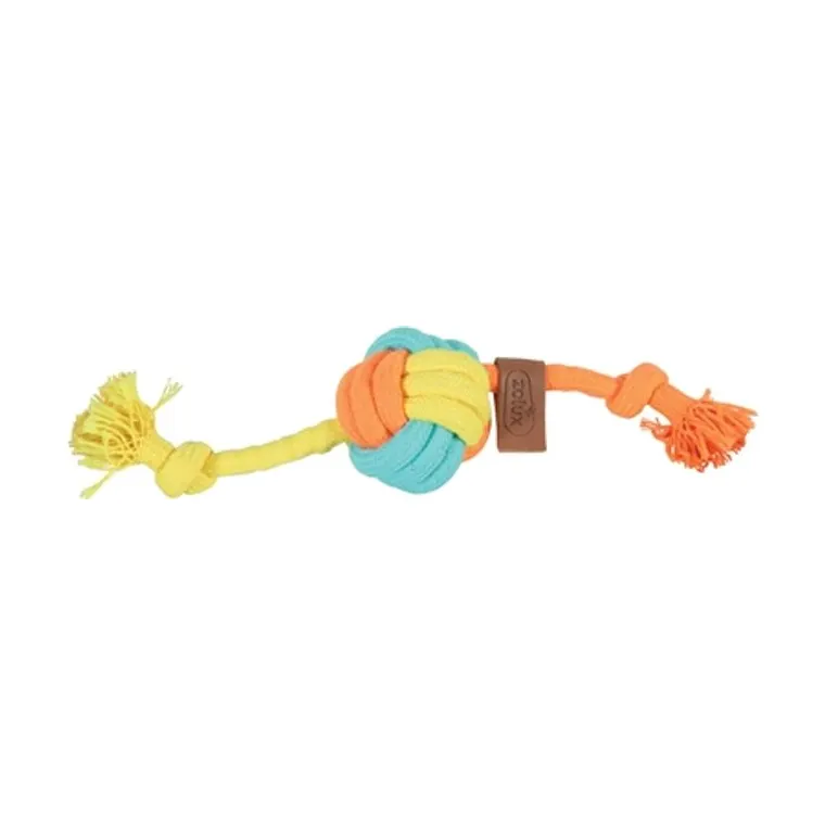 Zolux Rope Toy Twist with Rope Ball, 29 × 6 × 6 cm