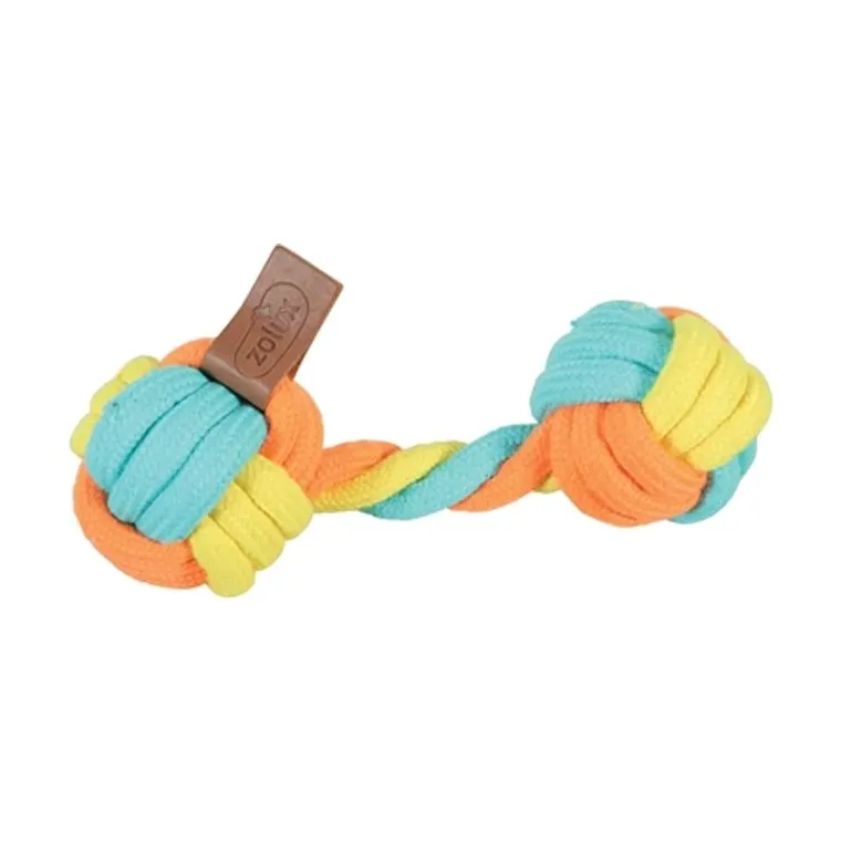 Zolux Rope Toy Twist Dumbell, 19.5 × 9 × 6 cm