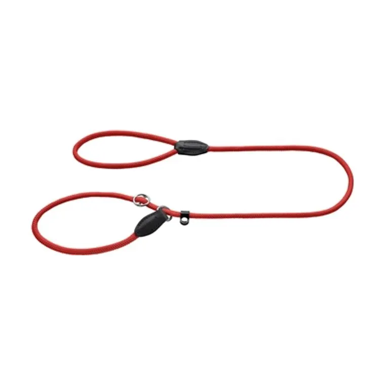 Hunter retrieverlijn met stop Freestyle, rood, 170 x 0,8 cm