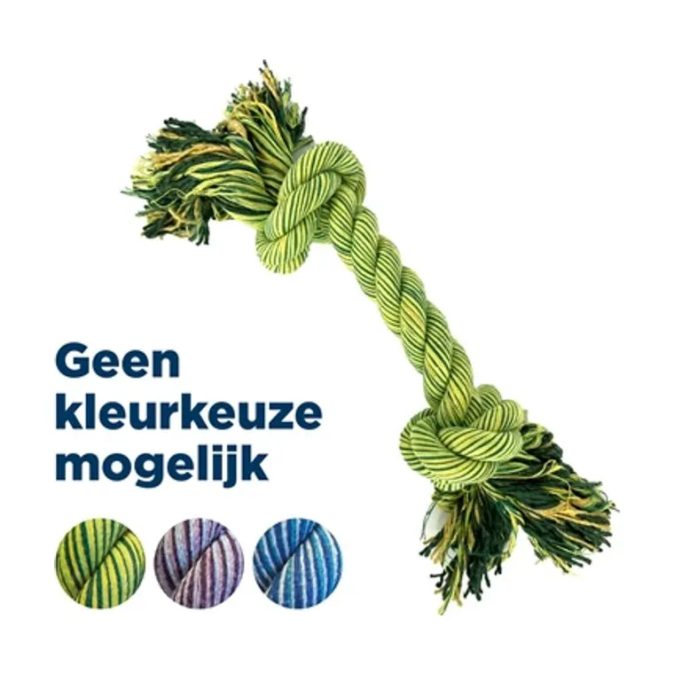 Happy Pet Flossin Fun 2 knoop, XL 44 x 9 x 9 cm