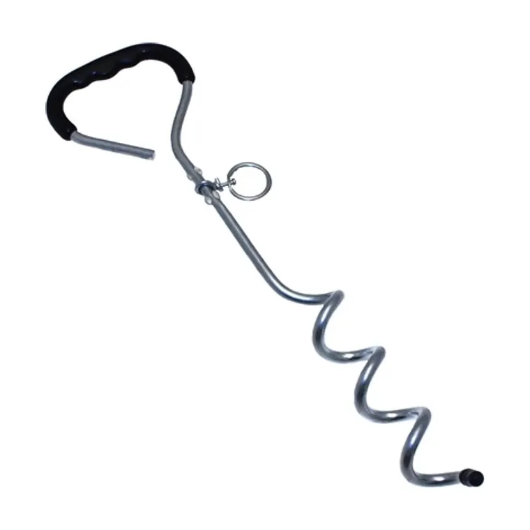 PetGear Tie Out grondpen aanlegspiraal, 48 x 13 x 5 cm