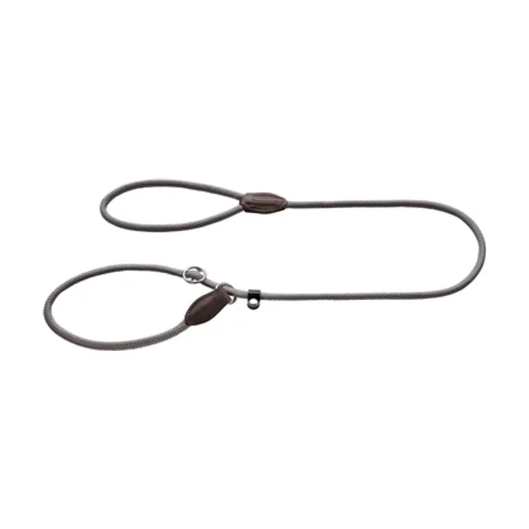 Hunter retrieverlijn met stop Freestyle, grijs, 170 x 0,8 cm