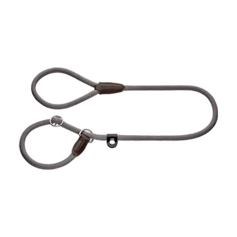 Hunter retrieverlijn met stop Freestyle, grijs, 170 x 1 cm