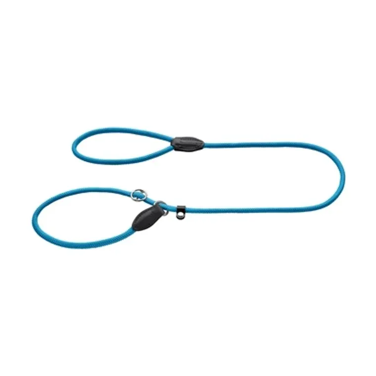 Hunter retrieverlijn met stop Freestyle, turquoise, 170 x 0,8 cm
