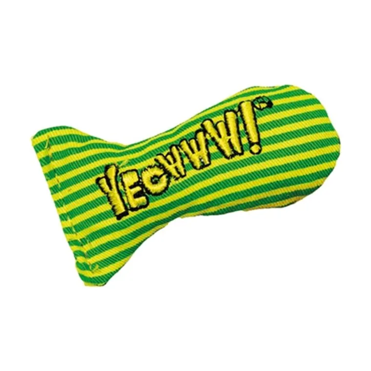 Yeowww Stinkies kattenkruid sardientje gestreept, 7,5 cm